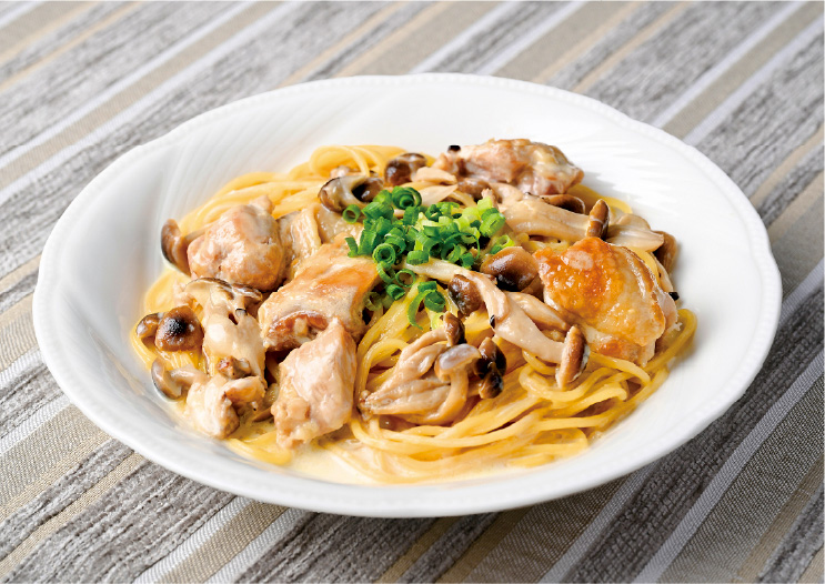 だし香る 和風濃厚クリームパスタ